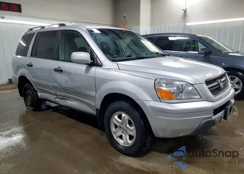 2005 Honda Pilot Ex from USA, damaged, VIN 5FNYF18485B011965